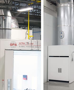 paint booth economic electric heating