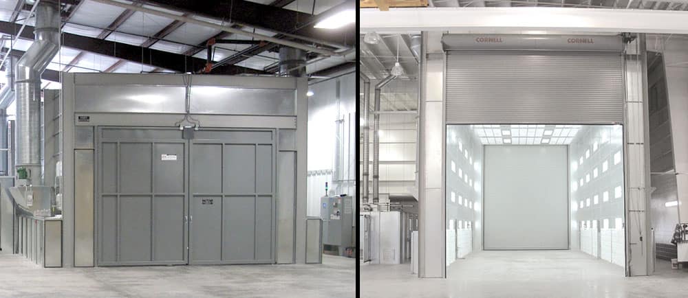 Paint Booth Doors