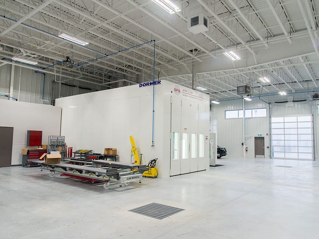 GFS Truck Spray Booth