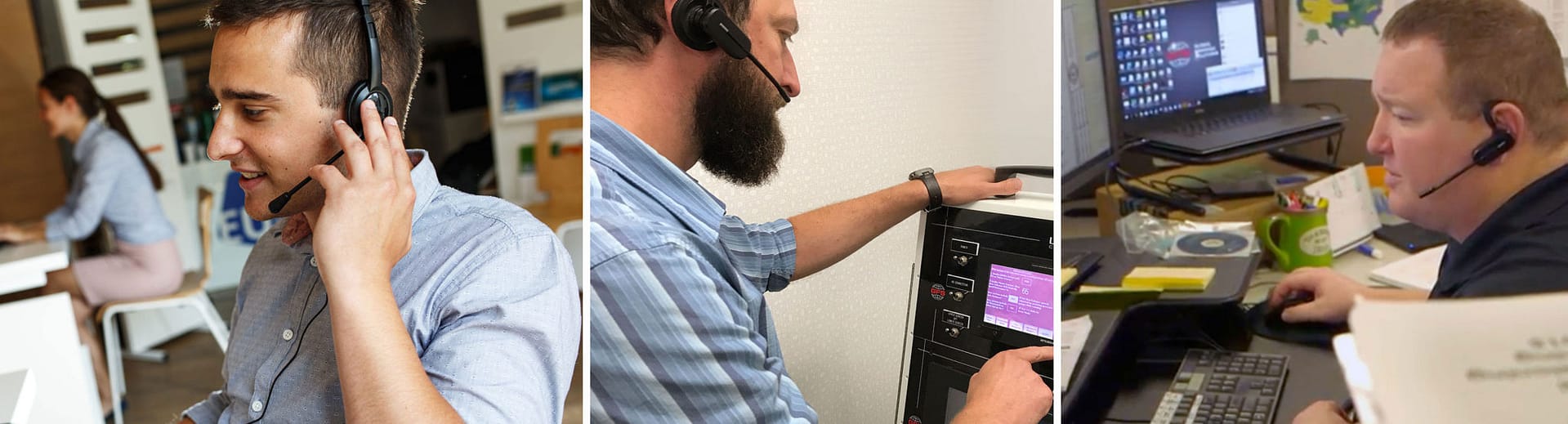 GFS Service Department Members working