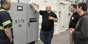 Our Services - Group Training on GFS equipment