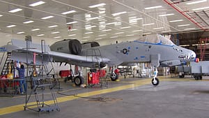 GFS aircraft prep booth