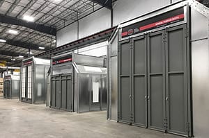 GFS General purpose paint booth line