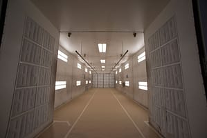 industrial paint spray booth