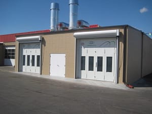 Outdoor Auto paint booths