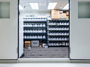 Paint Mixing Room