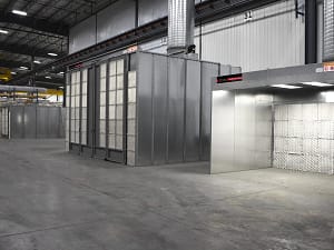 GFS Dry Filter Paint Booth Line