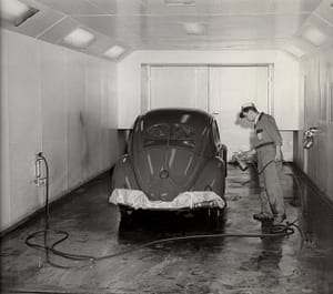 1950s Cross Draft Paint Booth
