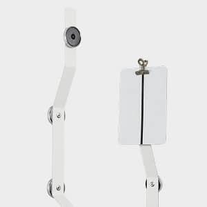 Magnetic Test Panel Holder with clipboard