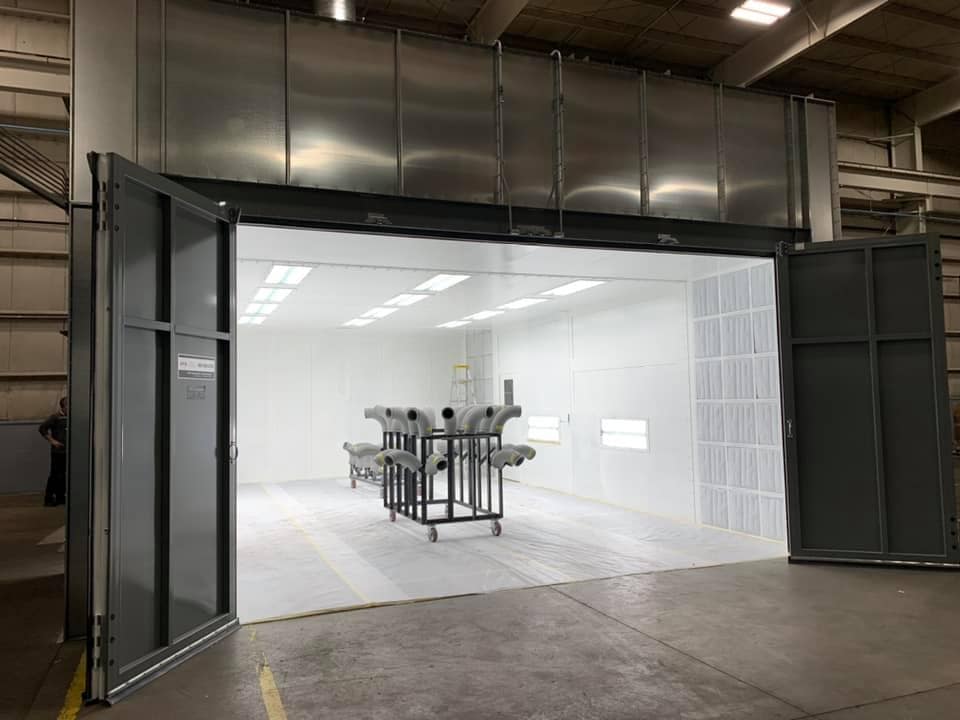 Large Equipment booth