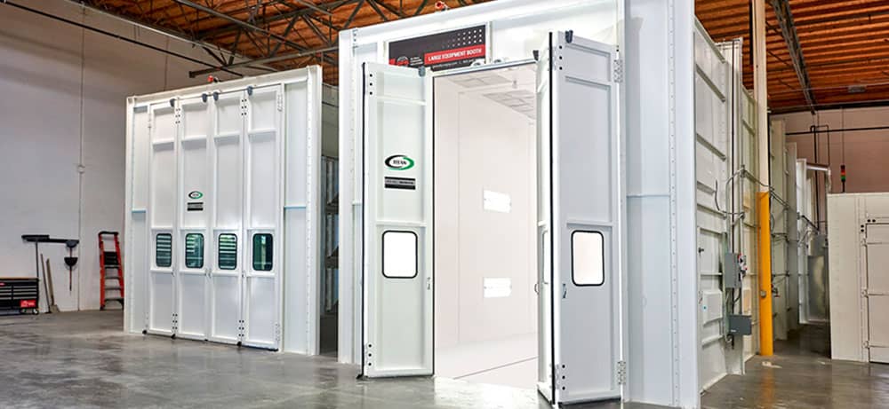 Bi Fold Paint Booth Doors