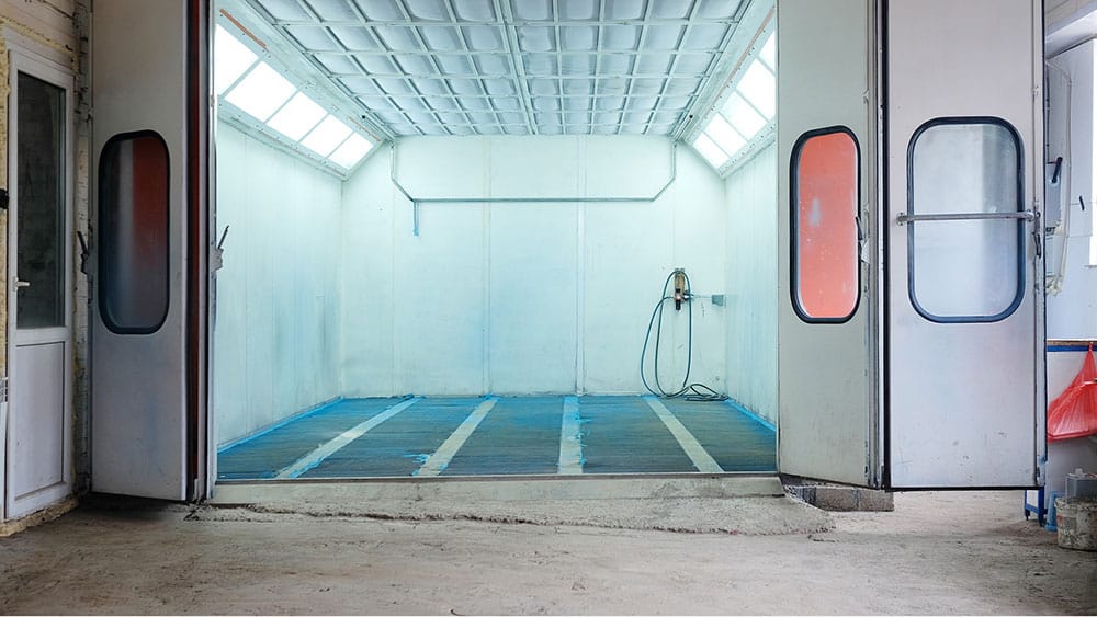 Used paint booth for sale