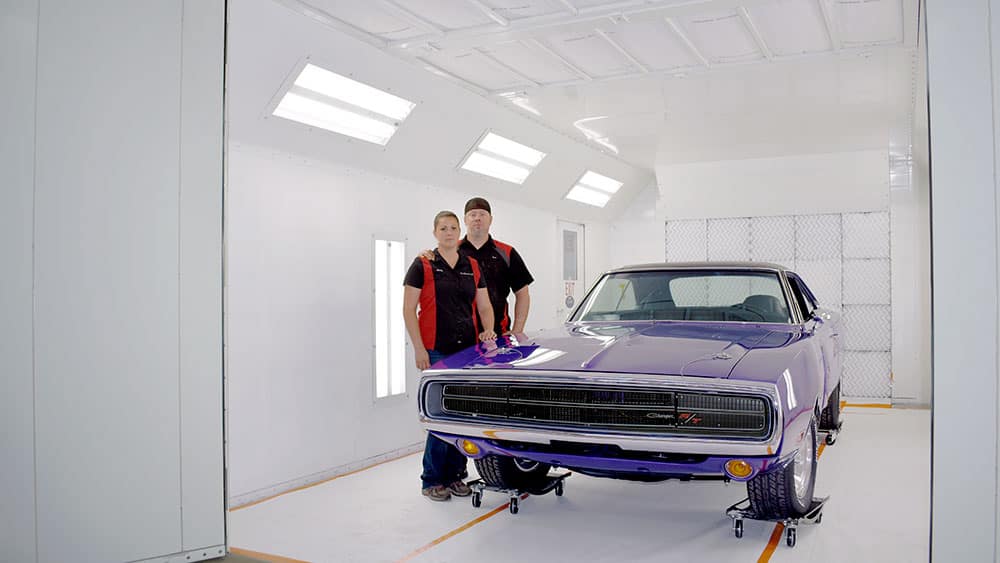 Performer ES paint booth