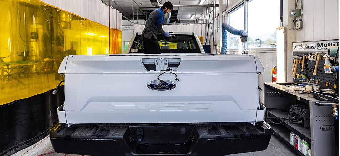 Aluminum Repair on Ford 150