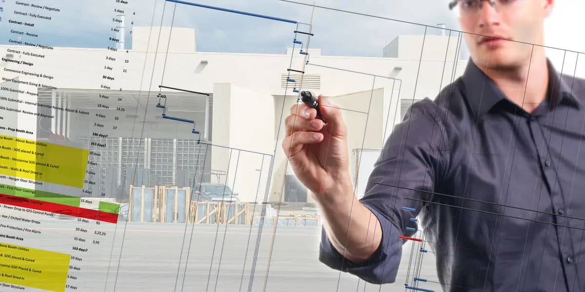 GFS - project manger creating workflow for large project
