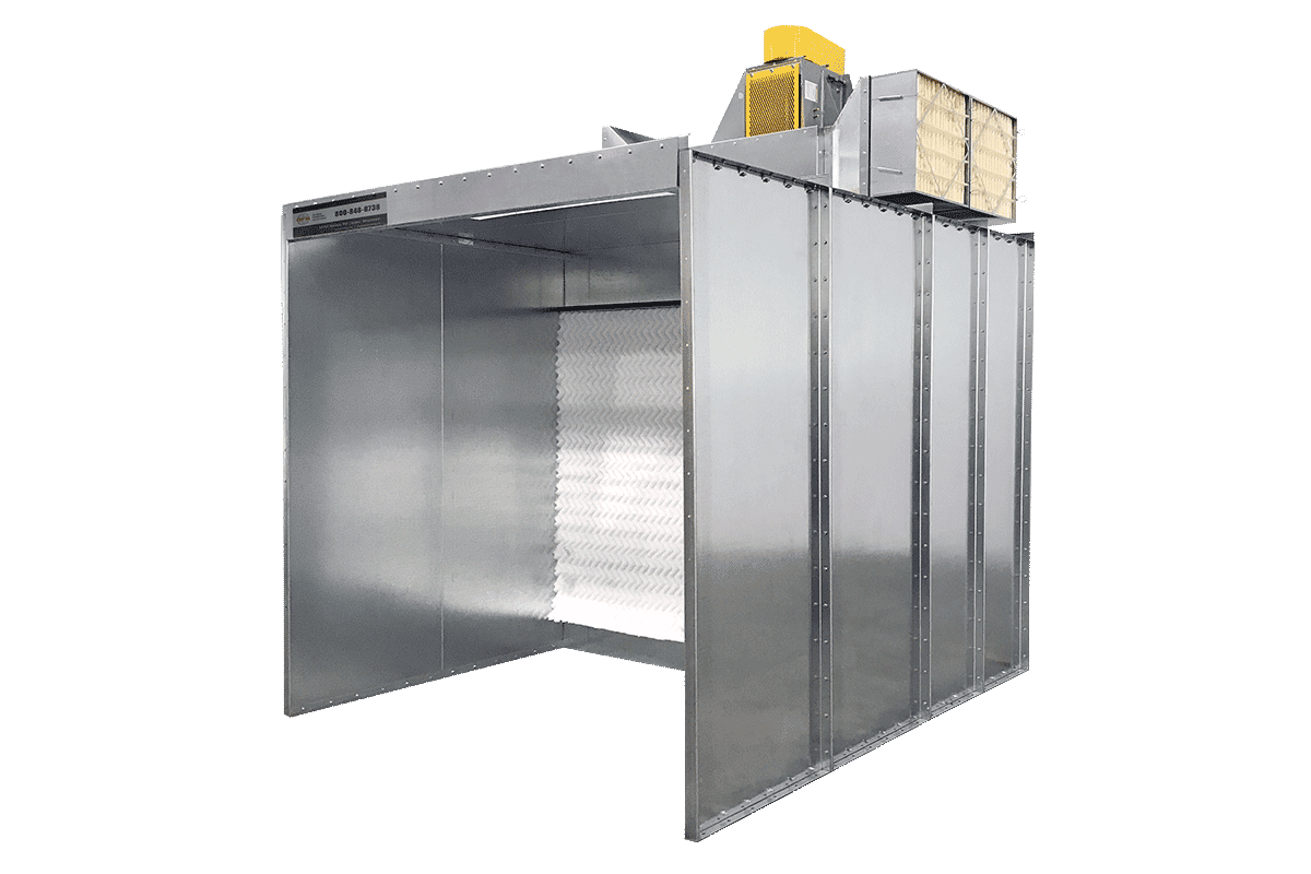 GFS Dust Collection Sanding Booth feature