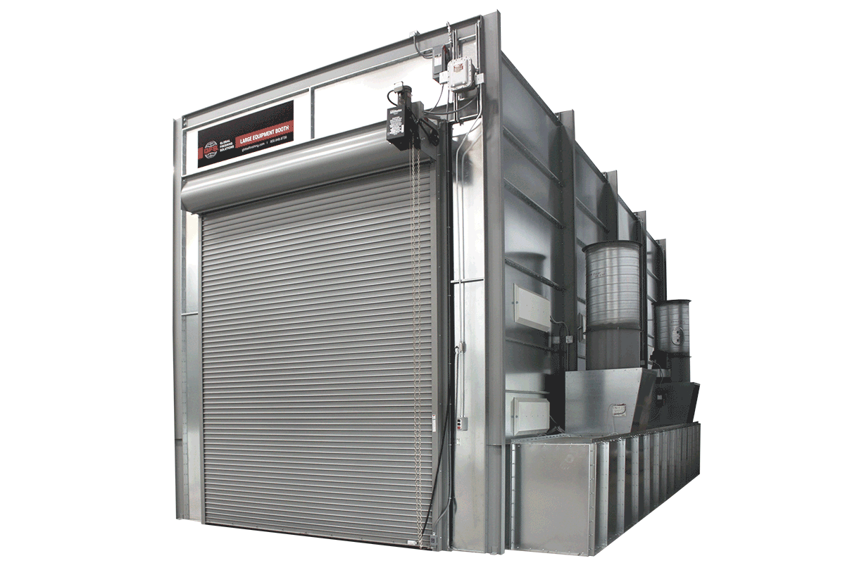 GFS Large Equipment paint booth