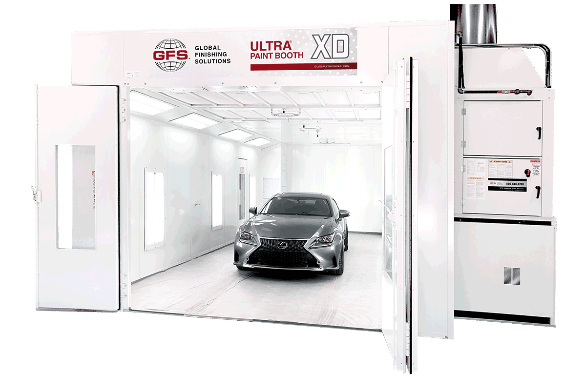 UltraXD paint booth