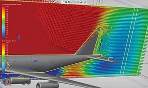 Aerospace airflow model