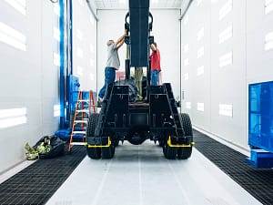 HDT spray booth