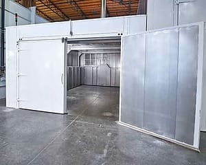 External view of a GFS Batch Process oven with the door open