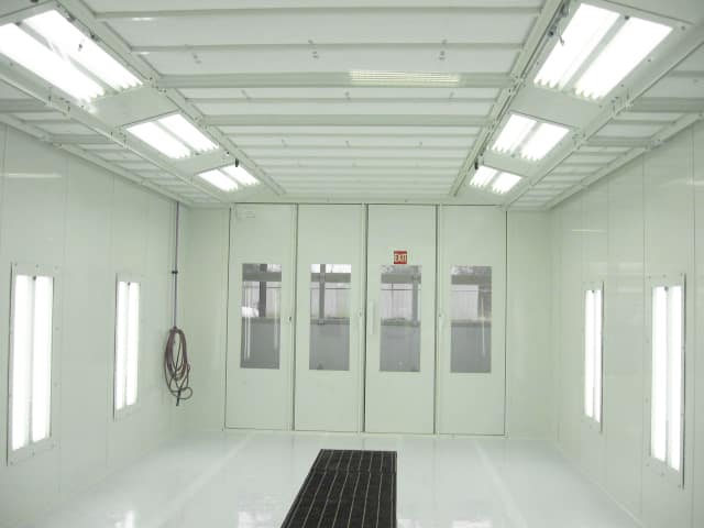 Ultra Paint Booth Interior