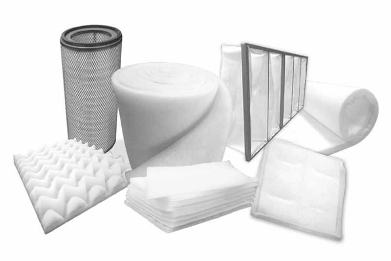 Various filter types displayed together
