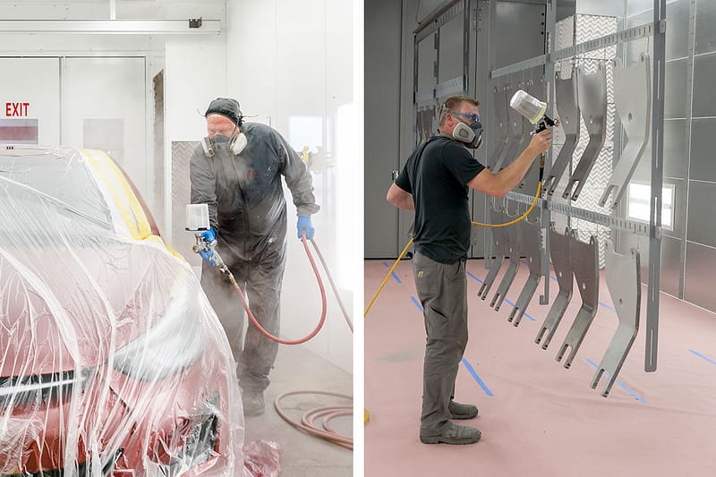 GFS Liquid Paint booths for Auto Refinish, Industrial Manufacturing, Aircraft and much more