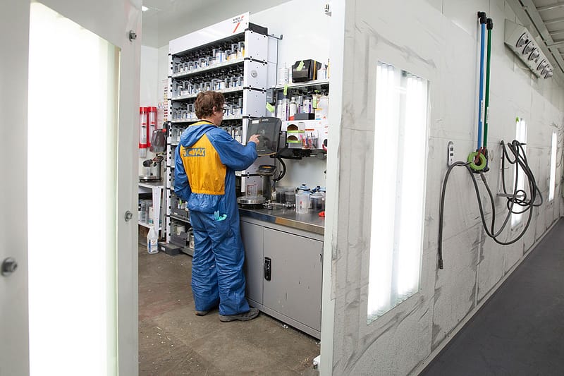 GFS Ultra XD Paint Mix Room from Booth
