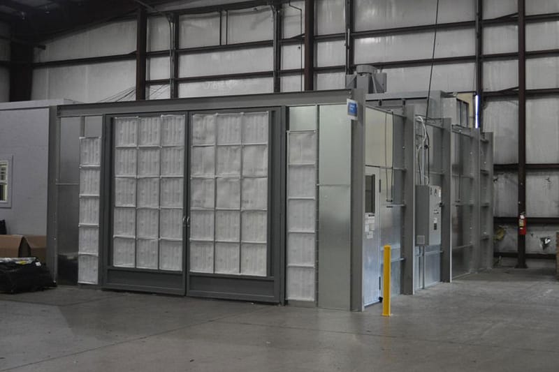 GFS Dry Filter Enclosed Finishing Paint Booth