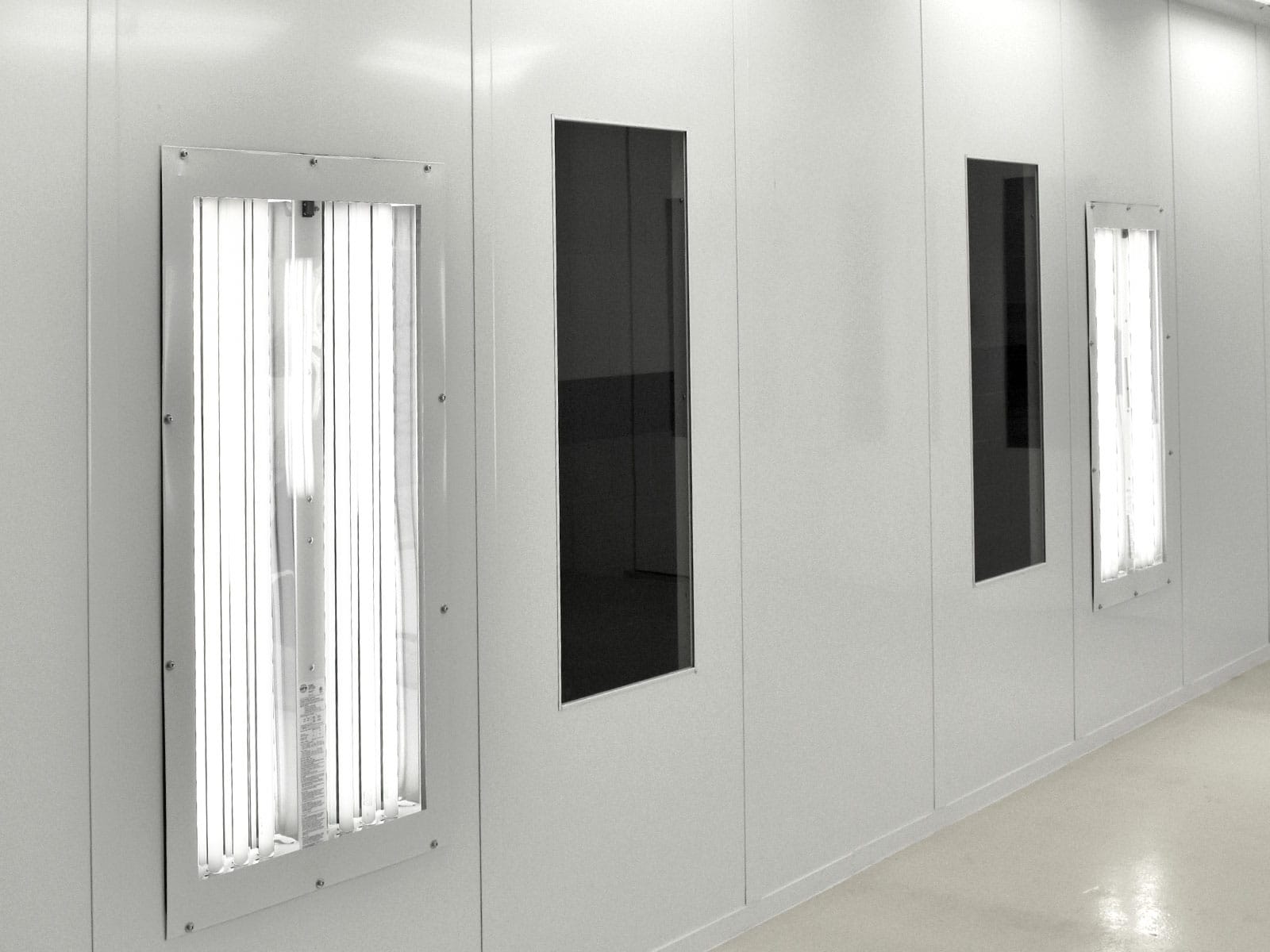 Paint Booth Light Reflectors