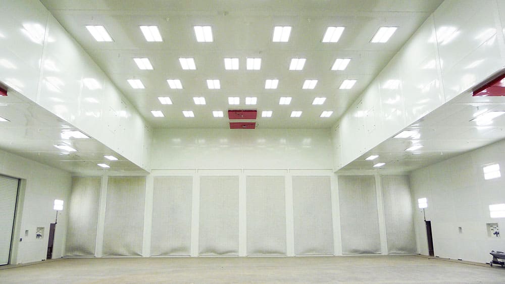 hill Air-force base paint booth
