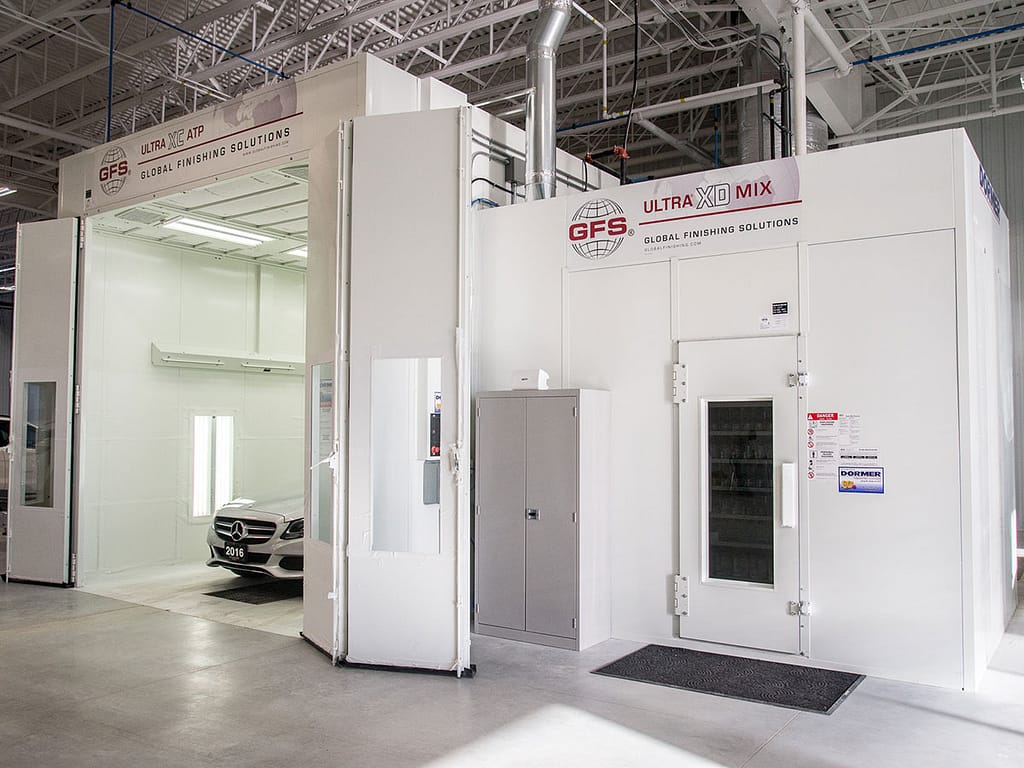 Ultra XD Mix Room and paint booth