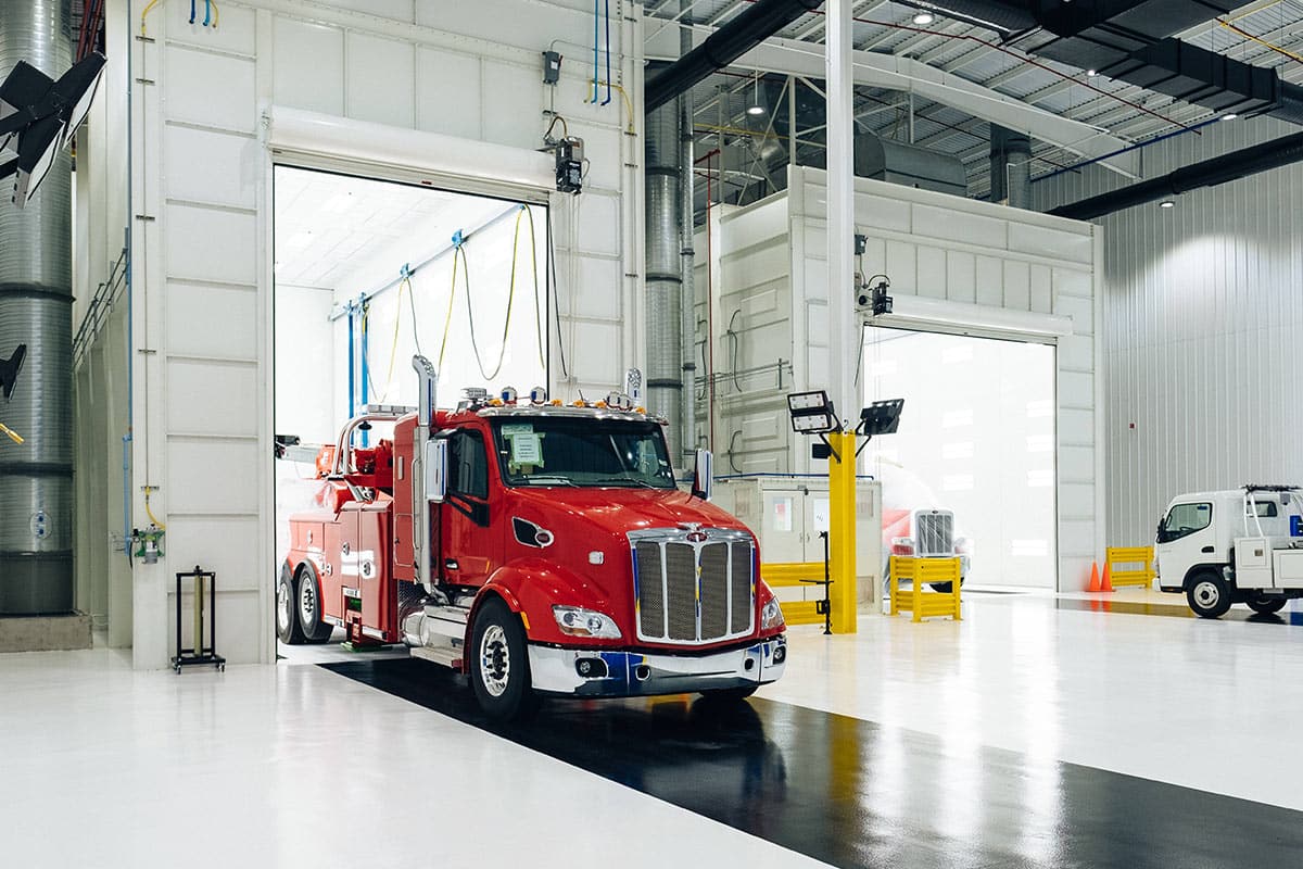 Heavy Duty Truck Paint Booths by GFS