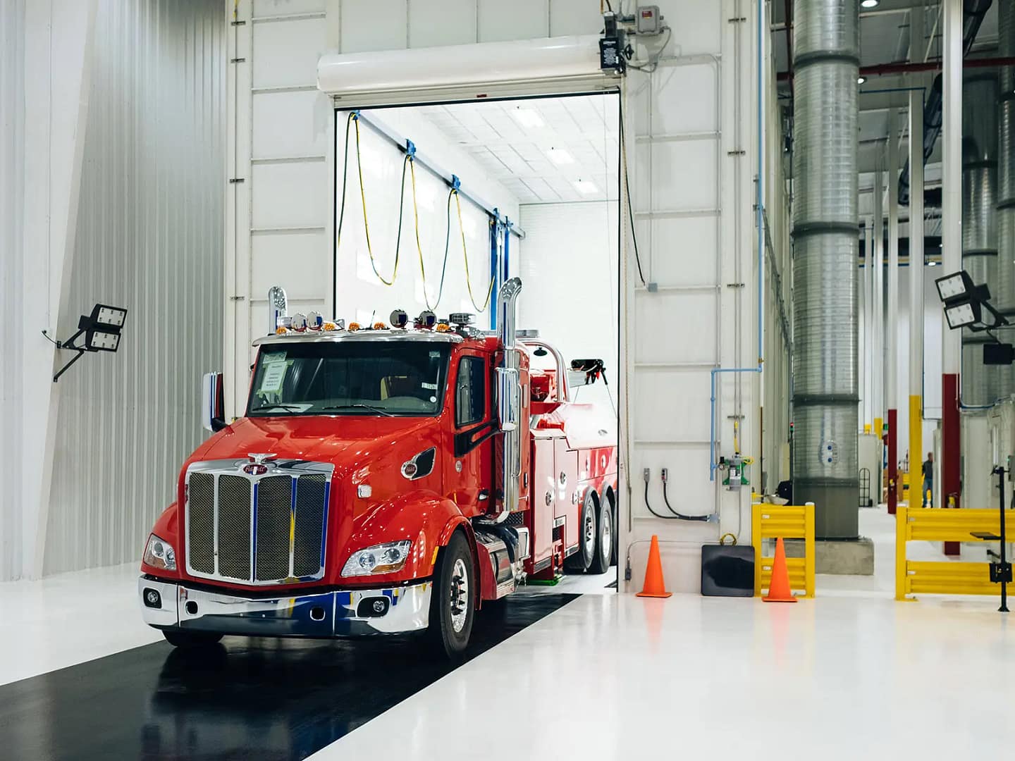 Heavy Truck inside a GFS Large Equipment Booth