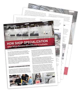 How Shop Specialization Helps Msos Become More Efficient & Profitable by GFS