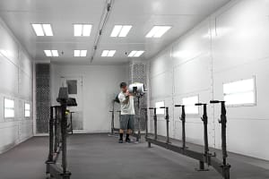 GFS industrial paint booth