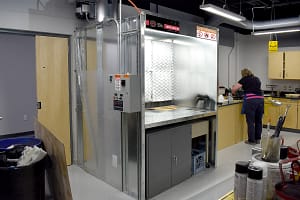 GFS bench booth at University of WI