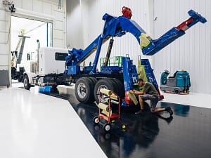 HDT paint booth