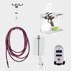 Booth Shelf & Magnetic Accessories Bundle by GFS