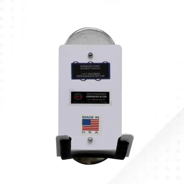 Global Finishing Solutions Single Gun Hanger - Organizational tool for paint booth equipment.