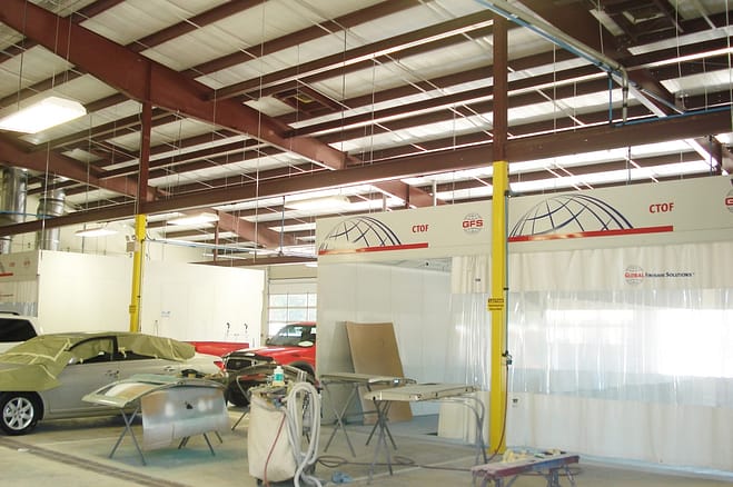 Dual-Bay CTOF Paint Booth