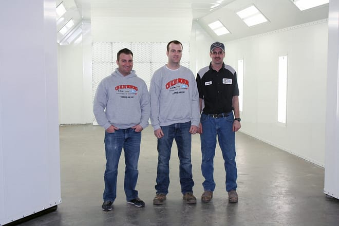 Cifaldi Motors paint booth
