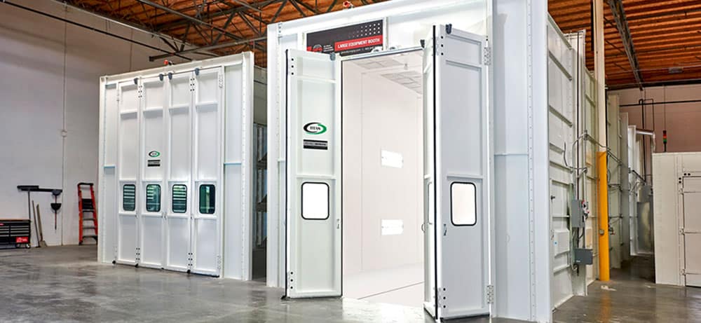 Bi Fold Paint Booth Doors