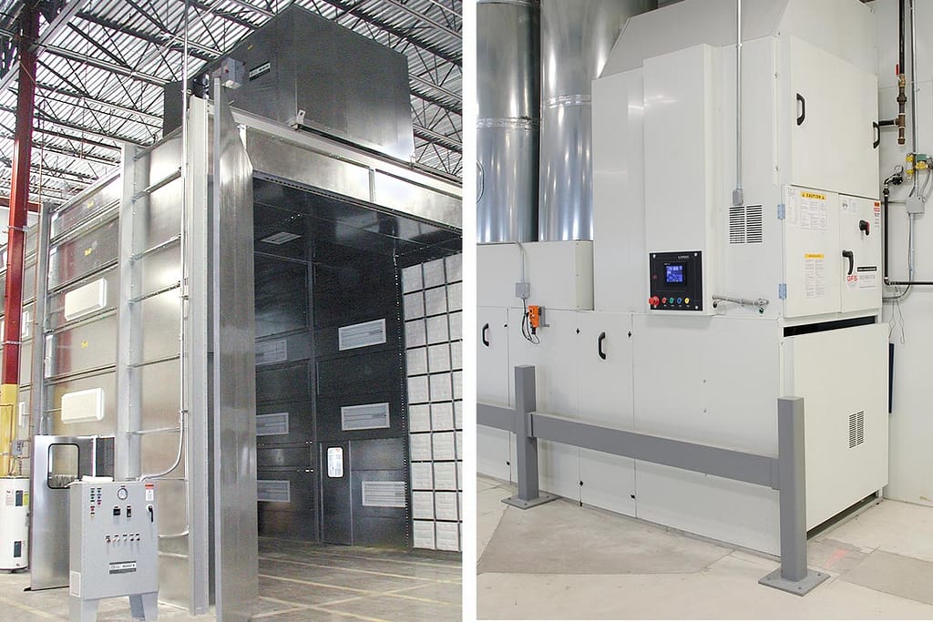 GFS Heaters for Industrial and Auto Refinish Paint Booths