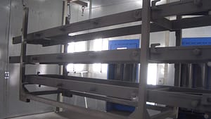 industrial powder coating booth