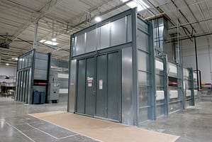 industrial paint booth