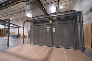 GFS industrial paint booth