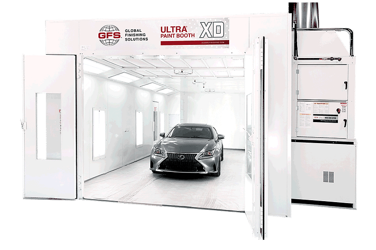 UltraXD paint booth