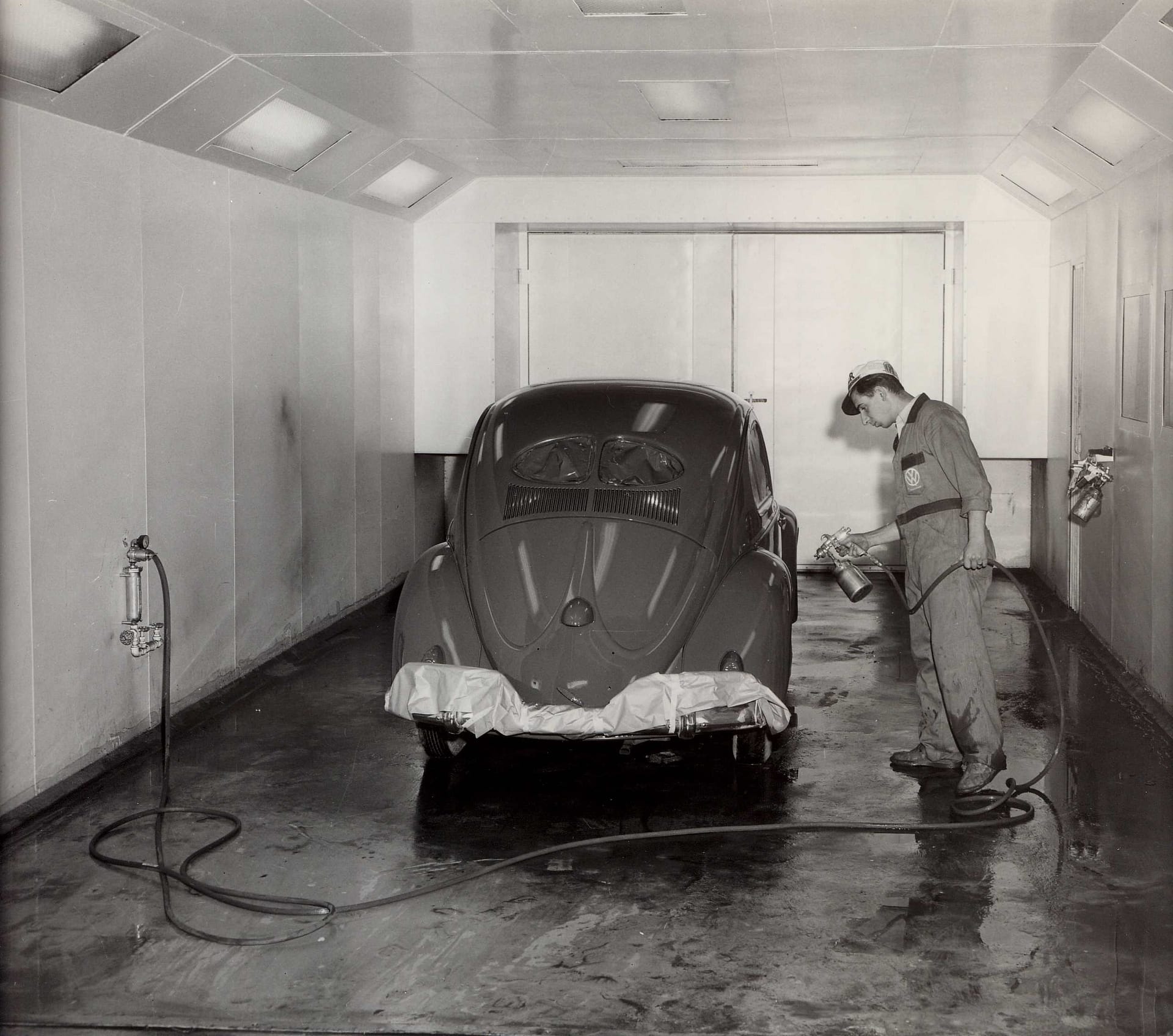 1950s Crossdraft Paint Booth